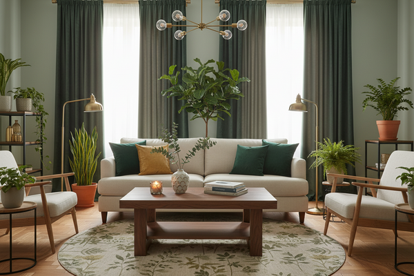 6 Fabulous Uses for Green Velvet Curtains: Themed Looks You Will Love