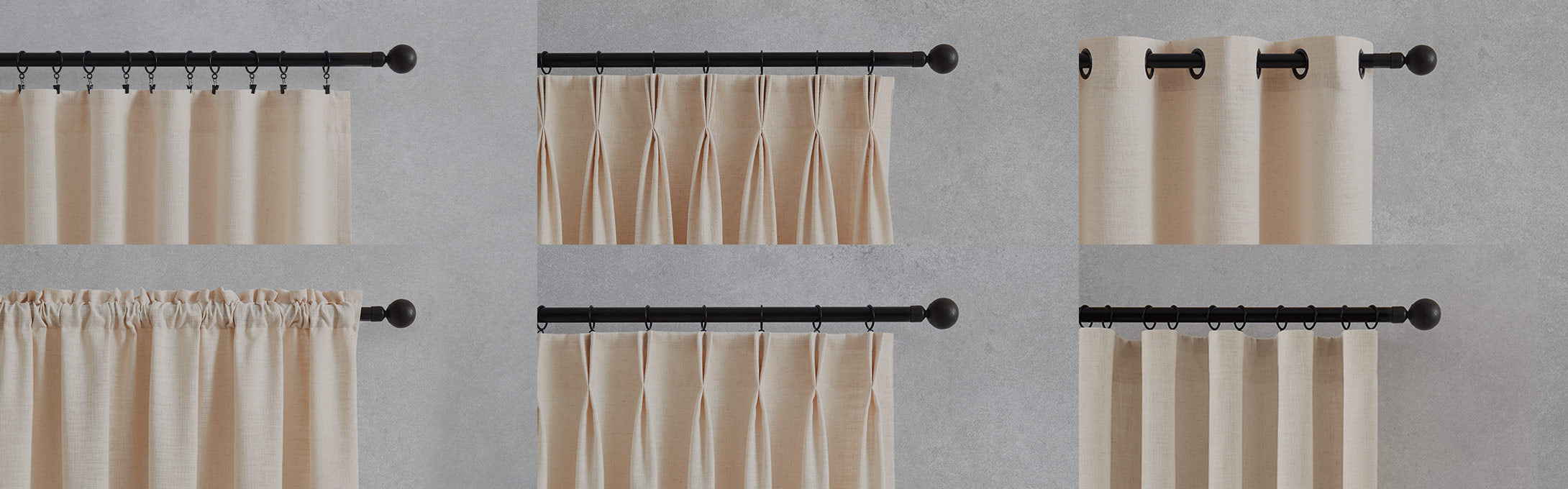 Drapery Header Modern Guidance on Curtain Header Style - Curtarra
