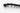 Black curtain rod with hooks on a white background