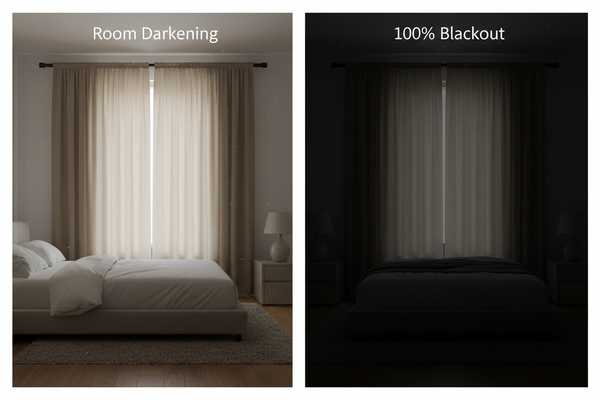 Room Darkening Curtains Vs. Blackout Curtains: What’s the Difference?