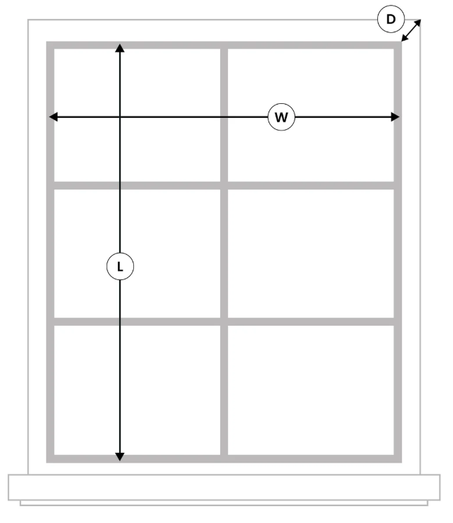 Expert demonstrating precise window measurement for no-drill shade installation