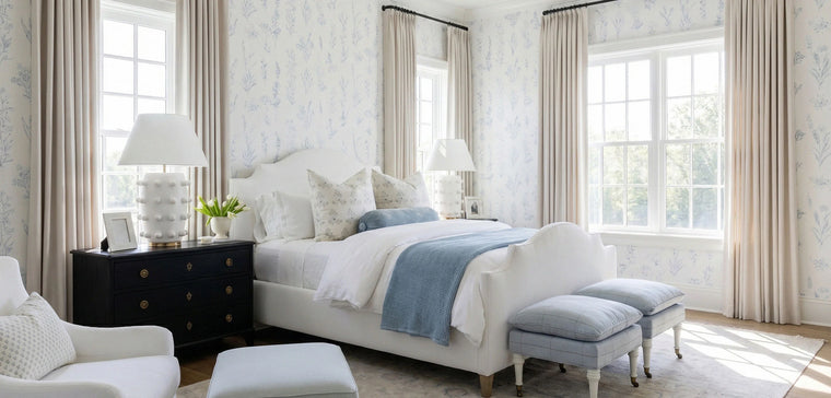 Curtarra Summer Comfort Sale banner with custom bedroom curtains for softer daylight and cooler comfort.