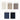 Dawn,Five fabric swatches in beige, brown, gray, blue, and black with 'Curtarra' branding on a white background.