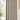 Beige curtain with vertical stripes in front of a window with greenery