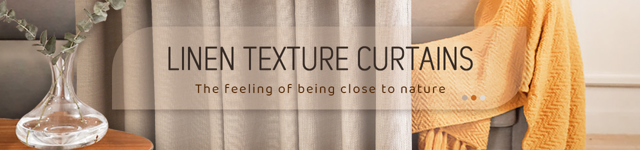 Linen Texture Curtains