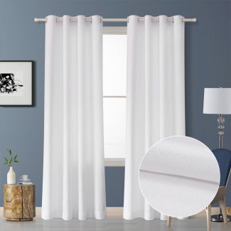 Jenny Soft Linen Textured Curtains
