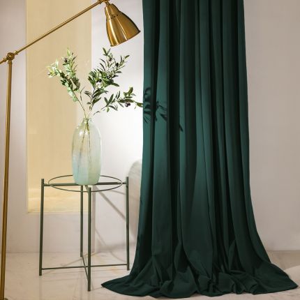 Curtarra sage green velvet curtains
