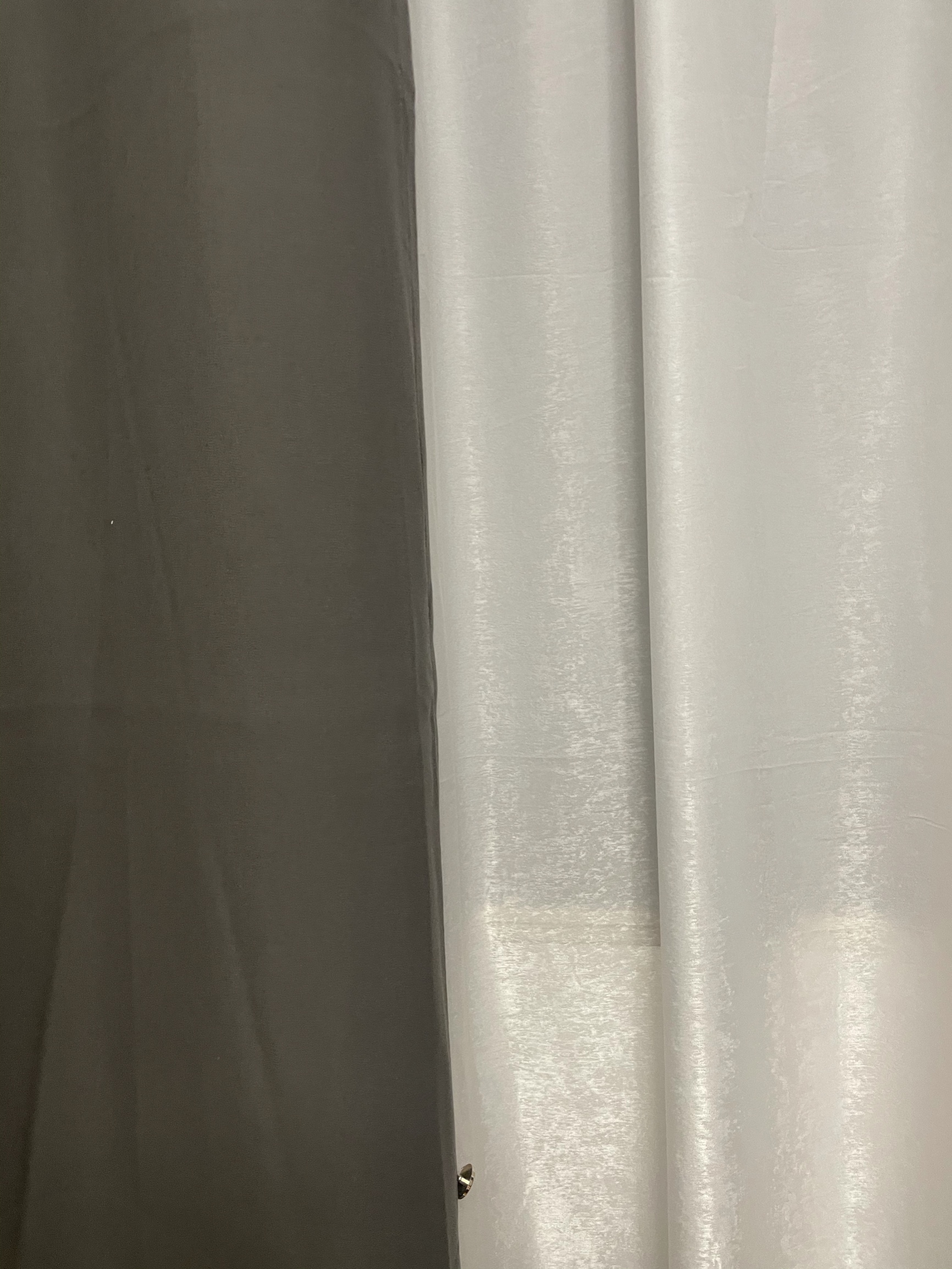 Buy Silver Gray and Cream Semi Sheer Curtains | Curtarra