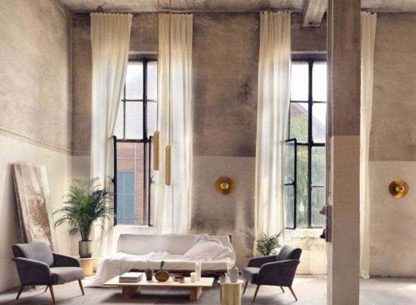 How to Cover a High Ceiling Window